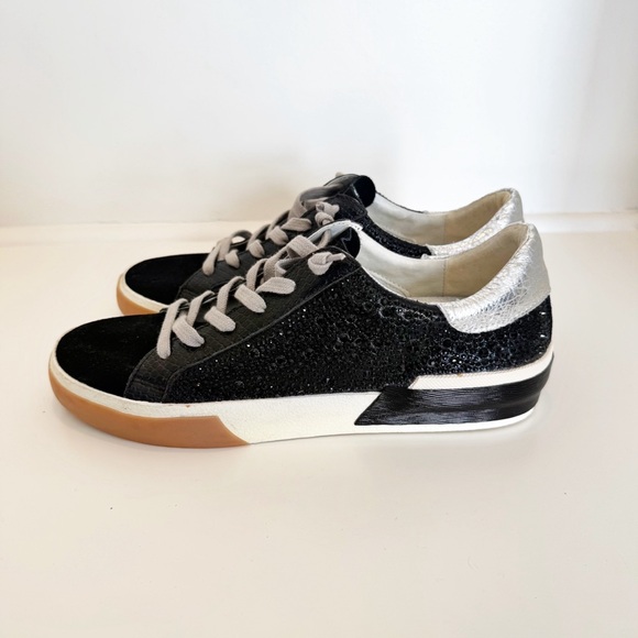Dolce Vita Black and Silver Sneakers - Picture 12 of 16